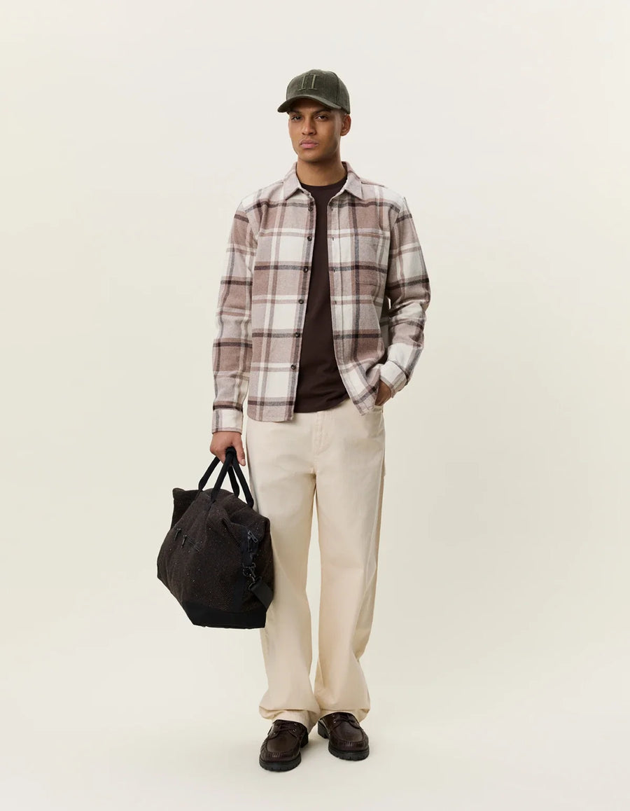 Check Flannel Shirt - Caribou
