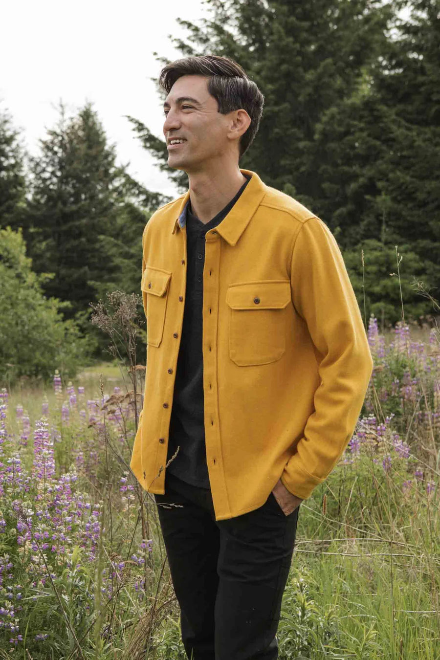 Pointer Overshirt - Antique Gold