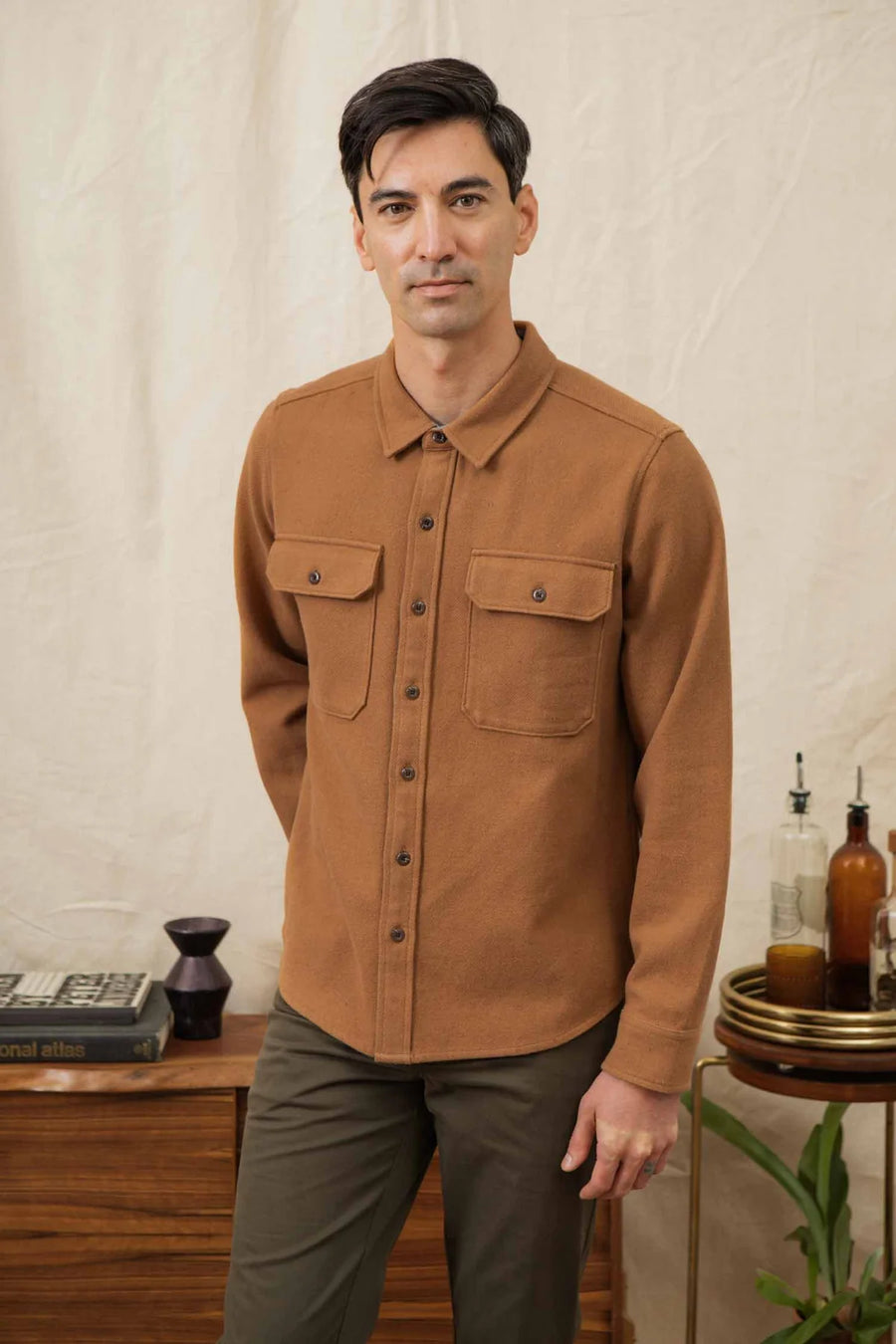 Pointer Overshirt - Camel