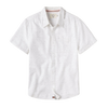 Freshwater Short Sleeve Button Down - White Nep
