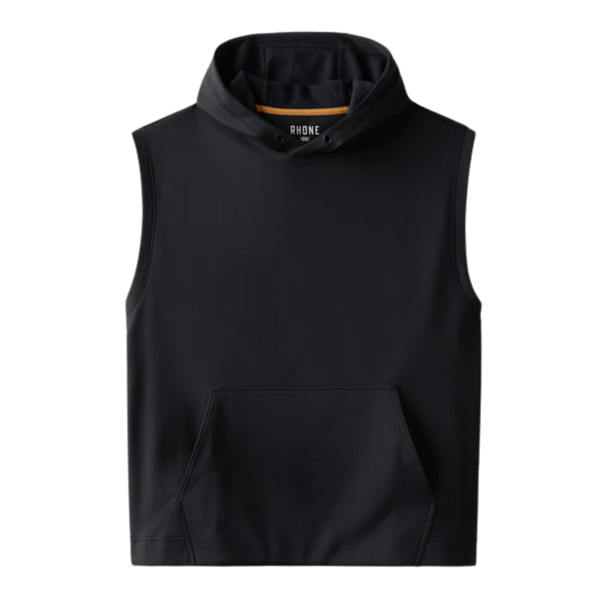 【New】Deuxieme Classe Sleeveless Pullover Sleeveless Ribbed Half-Zip Sweater - Black | Boston Proper