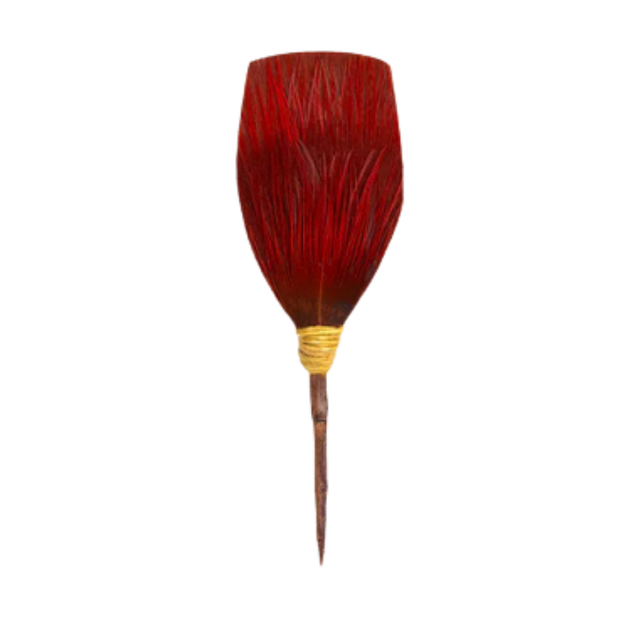 Maple Lapel Pin - Goose & Pheasant Feathers