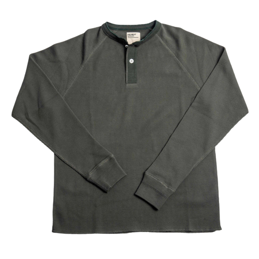 Heimat Henley - Military Green