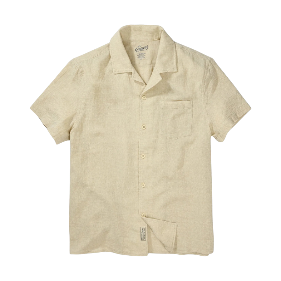 Wiziwigi Cabana Shirt - Pelican White