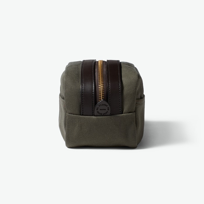 Travel Kit in Rugged Twill - Otter Green