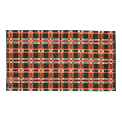 Whidbey Check Towel - Fir & River Rust Plaid