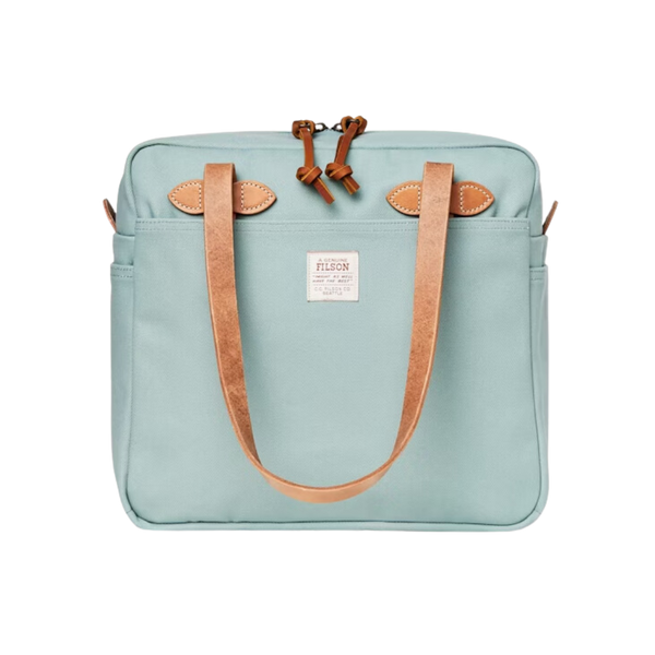 Filson Tote bag with zipper Tan, classic-looking shopper