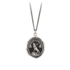 Sterling Silver Talisman Necklace - Struggle & Emerge