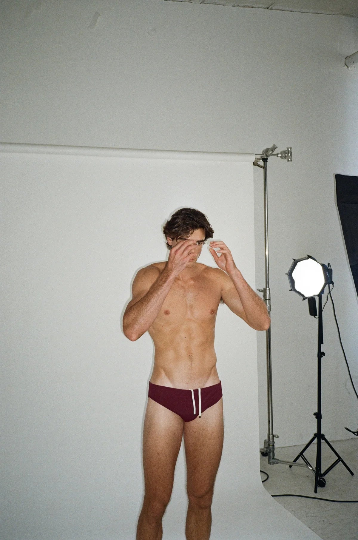 Dune Swim Brief - Plum