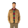 Serge Blanco Rugby Jersey - Burgundy & Hunter Green Stripe