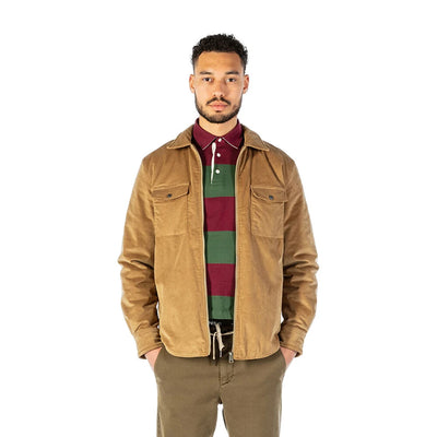 Serge Blanco Rugby Jersey - Burgundy & Hunter Green Stripe