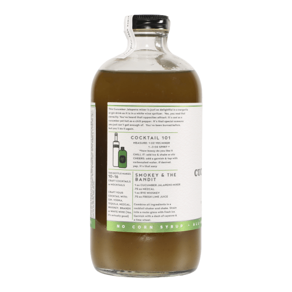 Cocktail Mixer - Cucumber & Jalapeno