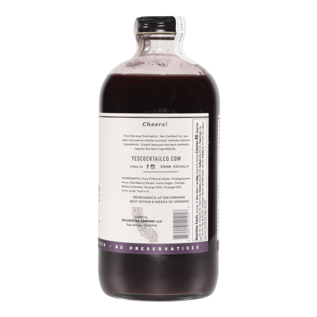 Cocktail Mixer - Blackberry & Pomegranate