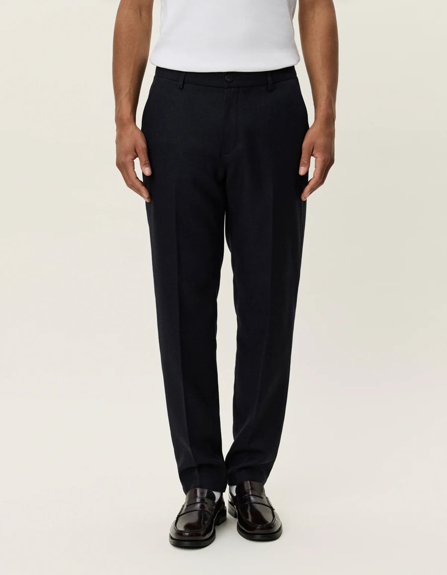 Como Regular Wool Suit Pant - Dark Navy