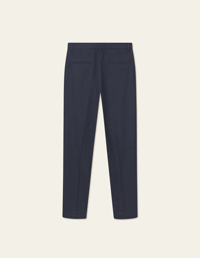 Como Regular Wool Suit Pant - Dark Navy
