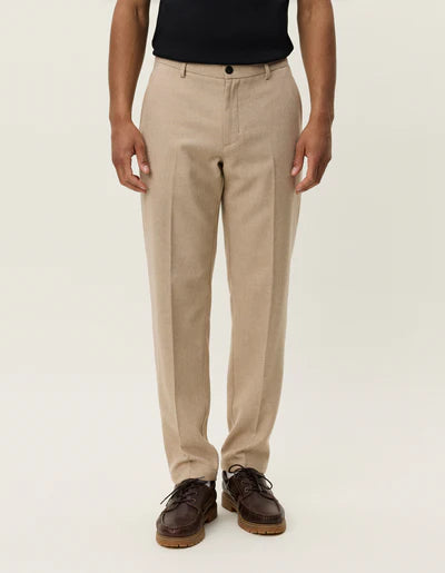 Como Regular Wool Suit Pant - Irish Cream