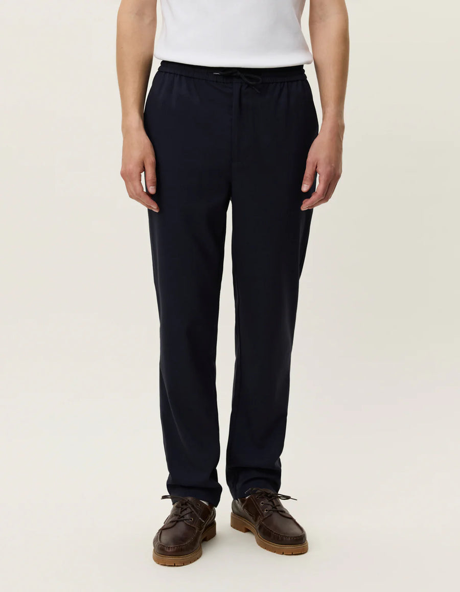 Como Tapered Drawstring Pant - Dark Navy
