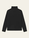 Eddie Wool Rib Rollneck Knit - Black