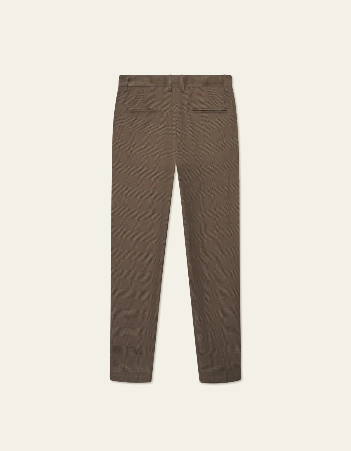 Como Regular Houndstooth Suit Pant - Teak Brown