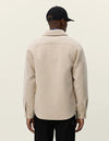 Lennon Boucle Overshirt - Ivory