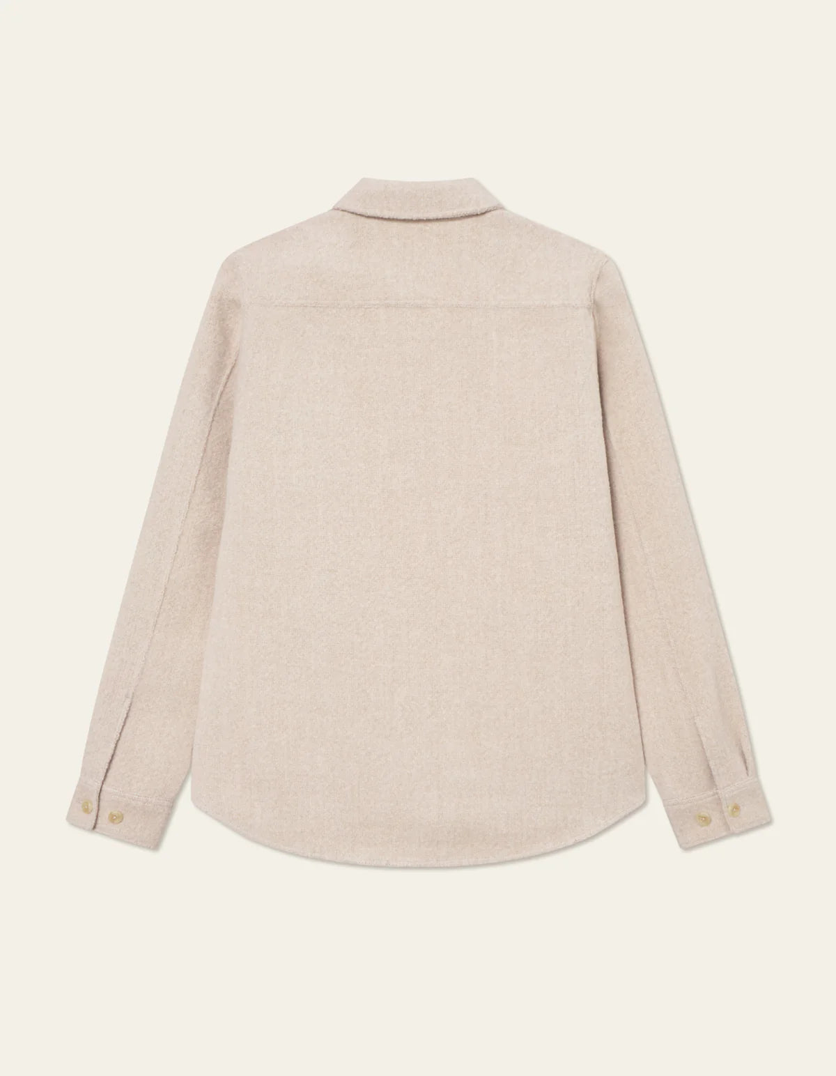 Lennon Boucle Overshirt - Ivory