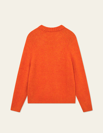 Gilbert Crewneck Knit - Flame