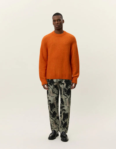 Gilbert Crewneck Knit - Flame