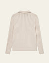 Bogart Rugby Polo Knit - Ivory