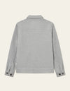 Nash Twill Wool Jacket - Grey Melange