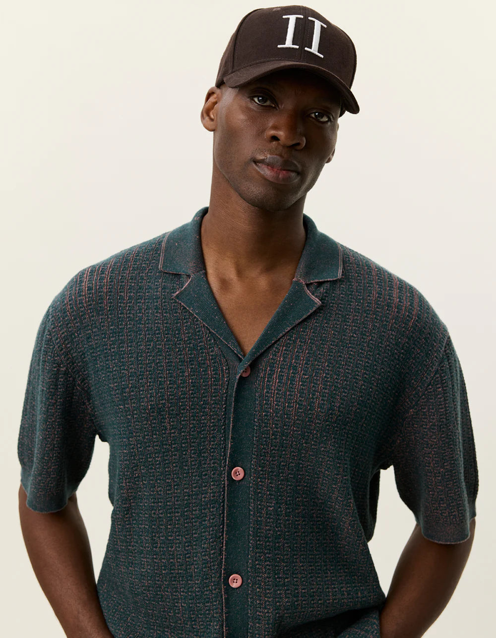 Evan Knitted Shirt - Sea Moss Green