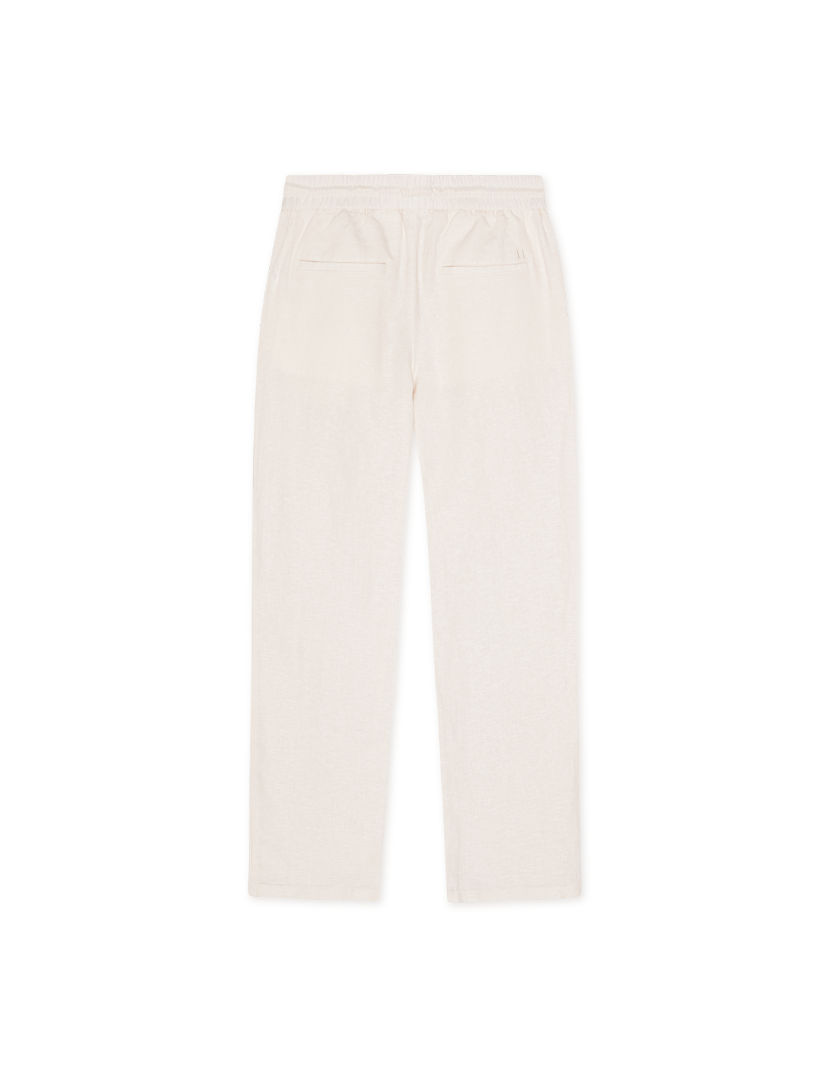 Patrick Linen Pants - Eggnog White