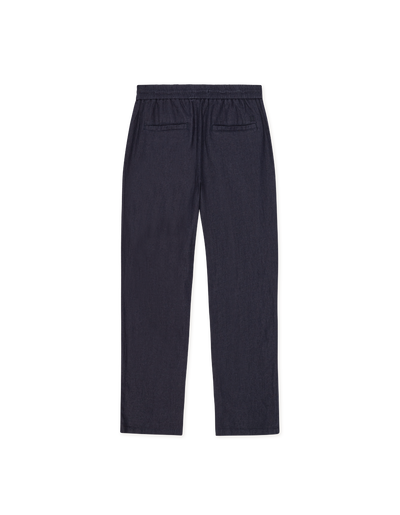 Patrick Linen Pants - Dark Navy