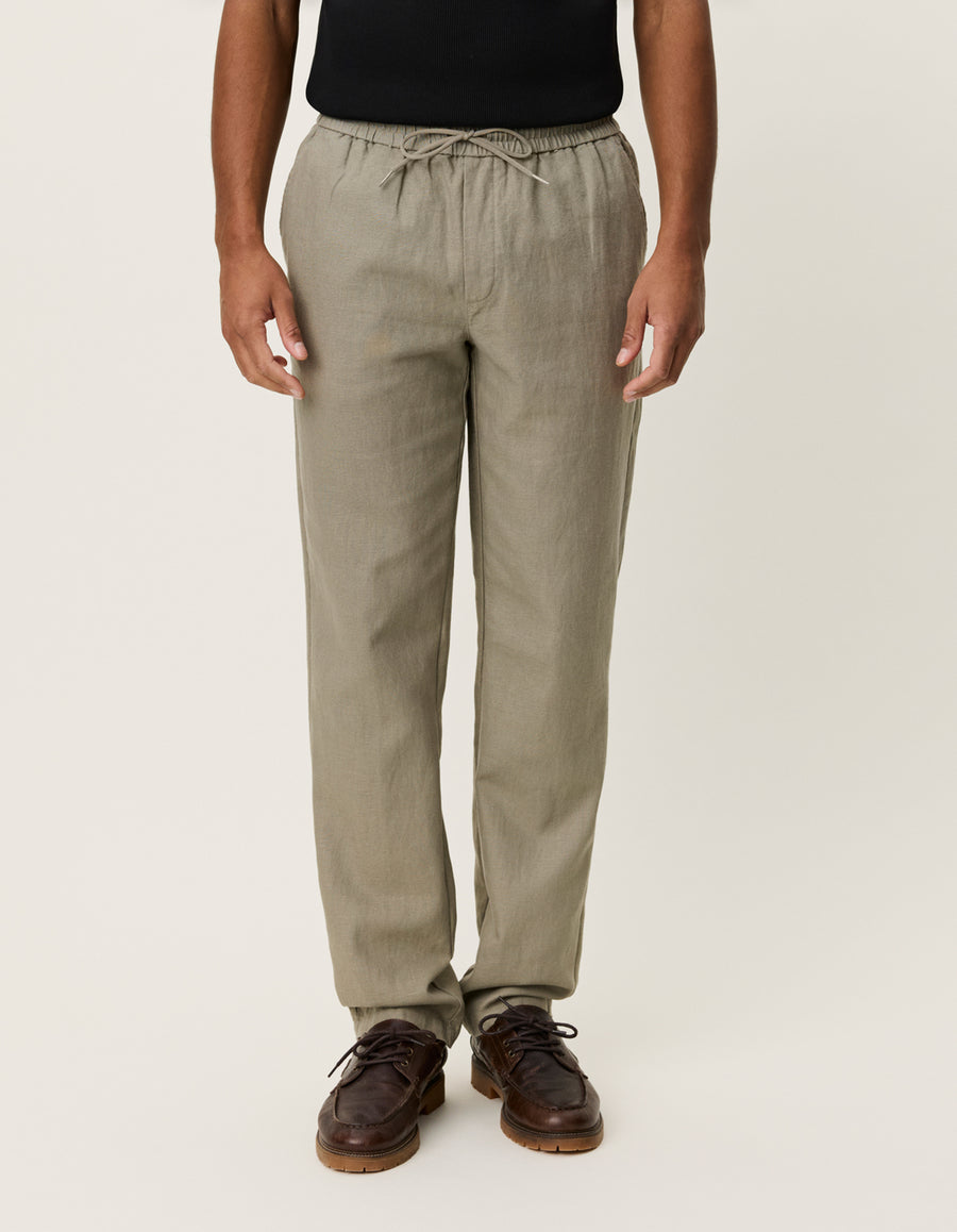 Patrick Linen Pants - Laurel Oak Sand