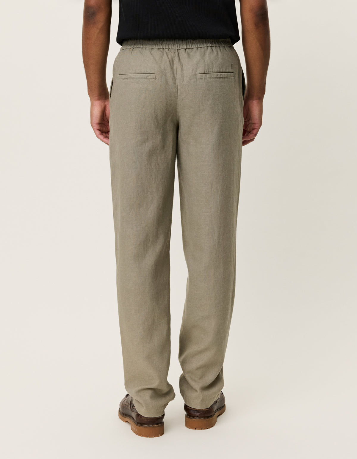 Patrick Linen Pants - Laurel Oak Sand