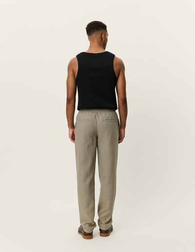 Patrick Linen Pants - Laurel Oak Sand