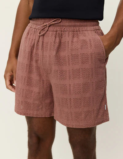 Charlie Shorts - Cognac Red
