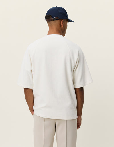 Sully Towel T-Shirt - Light Ivory