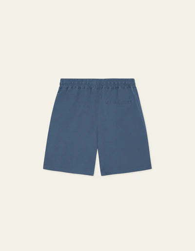 Otto Cotton Shorts - Dark Denim Blue