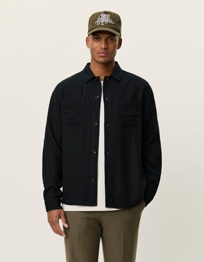 Hamilton Overshirt - Black