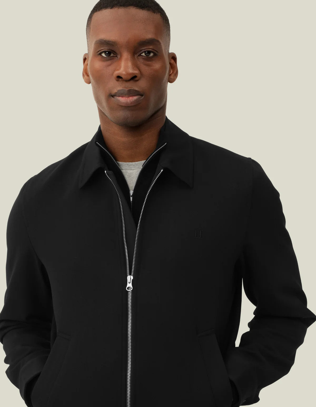 Como Coach Jacket - Black