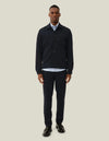 Marseille Hybrid Jacket - Navy