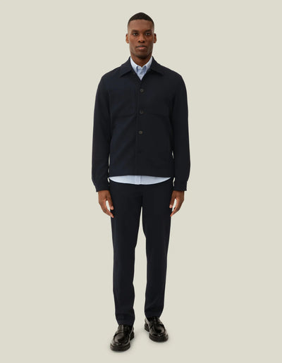 Marseille Hybrid Jacket - Navy