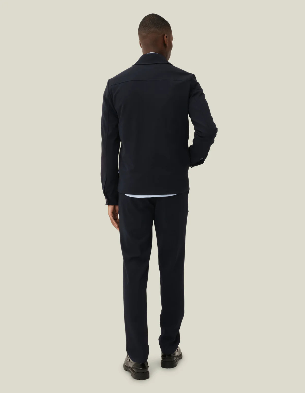 Marseille Hybrid Jacket - Navy