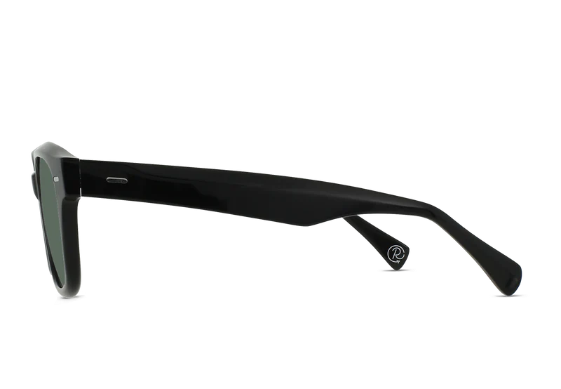 Carby - Recycled Black_Green Polarized