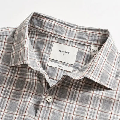 Plaid Hutcheson Shirt - Grey Multi