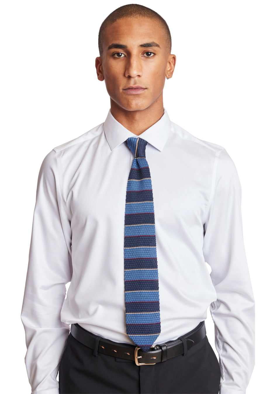 Knit Tie - Arctic Navy Multi