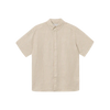 Kris Linen Short Sleeve Shirt - Light Desert Sand/Light Ivory