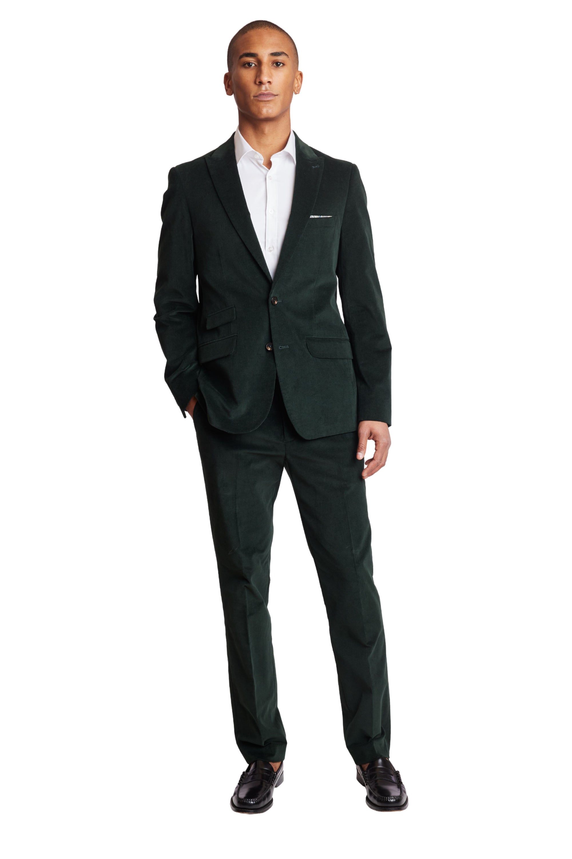 Downing Pants - Forest Green Corduroy