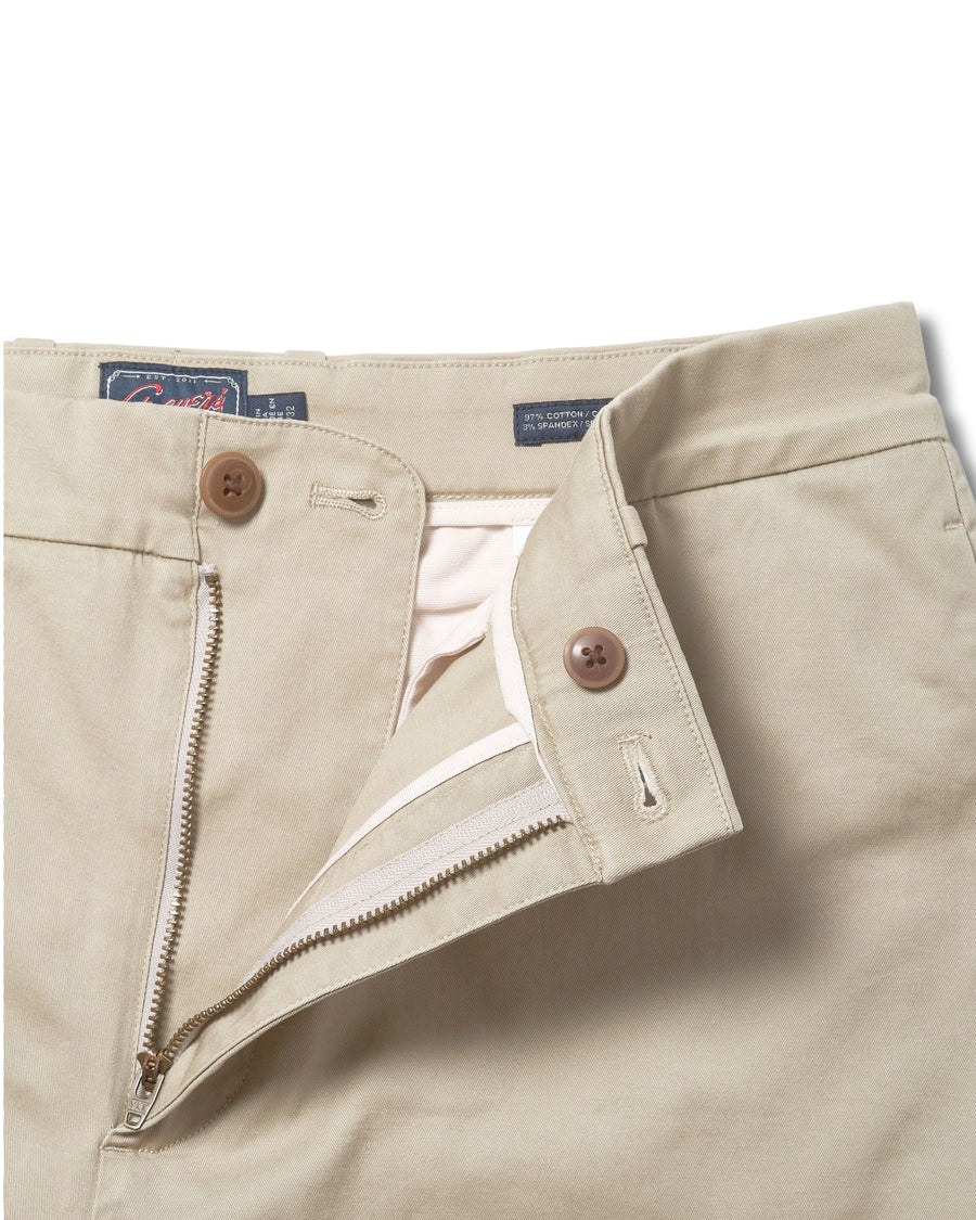 Thompson Flex Stretch Slim Chino - Stone