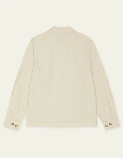 Herringbone Overshirt - Ivory